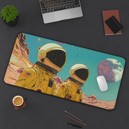 Skorter | Astronauts in Space Large Mouse Pad - 2 Sizes