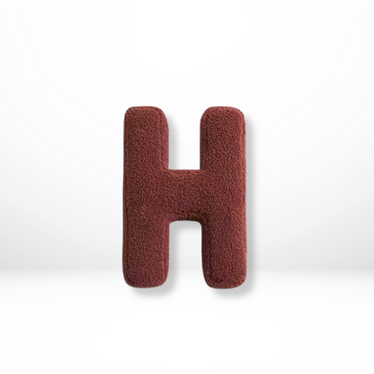 Skorter | Alphabet Cushion Velura – Soft Velvet Decorative Cushion in Every Letter of the Alphabet