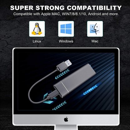 Skorter | Portable Solid State External Hard Drive, Ultra Speed External SSD