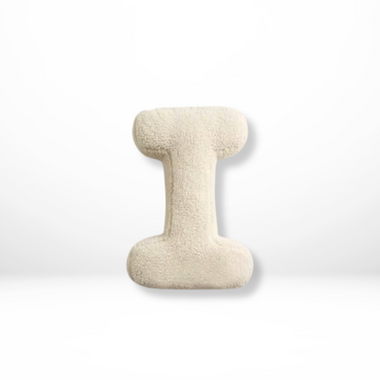 Skorter | Alphabet Cushion Velura – Soft Velvet Decorative Cushion in Every Letter of the Alphabet