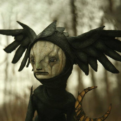 Skorter | DarkWitch Statues – Dark Resin Witch Statues for Halloween & Gothic Decoration