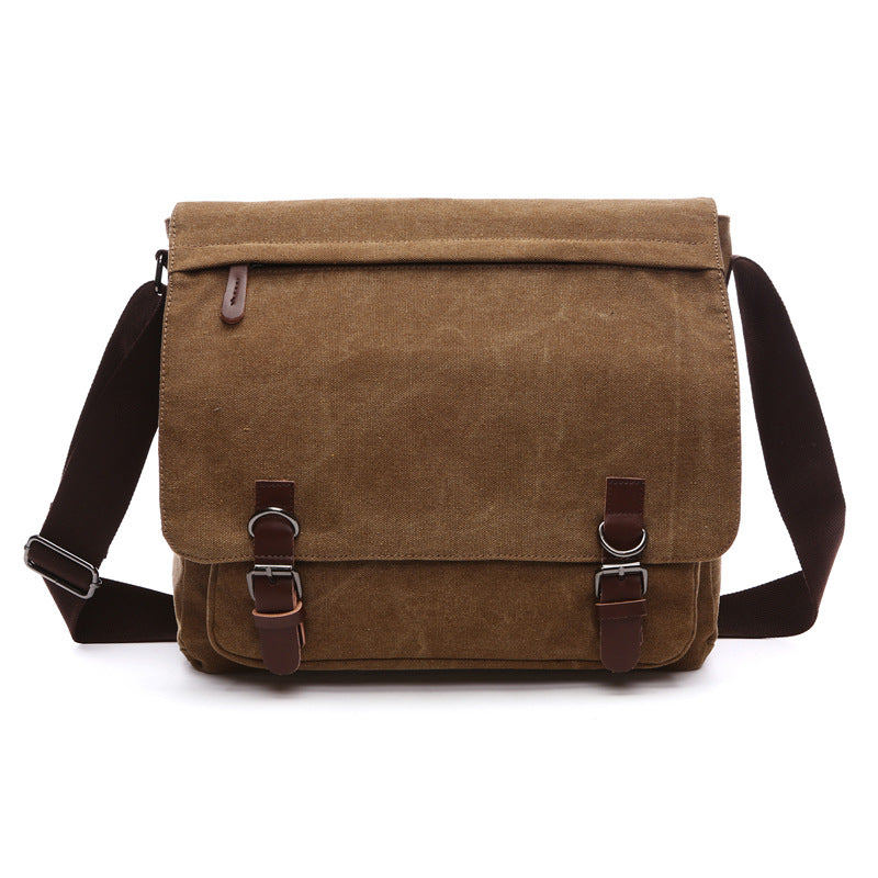 Skorter | Carlos – Rugged Men’s Shoulder Bag for Everyday Use | Durable Canvas Crossbody Bag