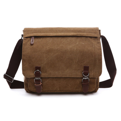 Skorter | Carlos – Rugged Men’s Shoulder Bag for Everyday Use | Durable Canvas Crossbody Bag