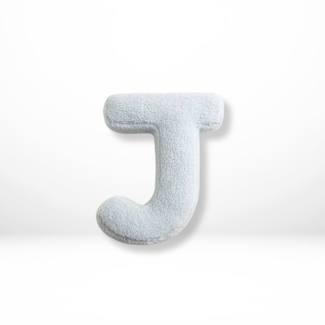 Skorter | Alphabet Cushion Velura – Soft Velvet Decorative Cushion in Every Letter of the Alphabet