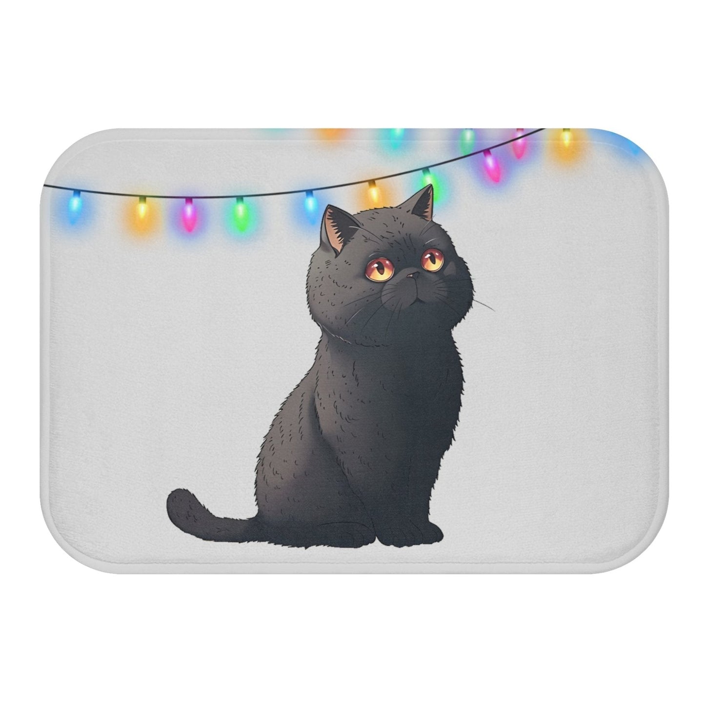 Skorter | Black Cat Bath Mat
