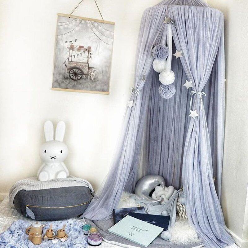 Skorter | Baby Bed Curtain Round Crib