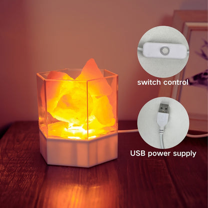 Skorter | Salt lamp - Himalayan Night lamp with USB connection