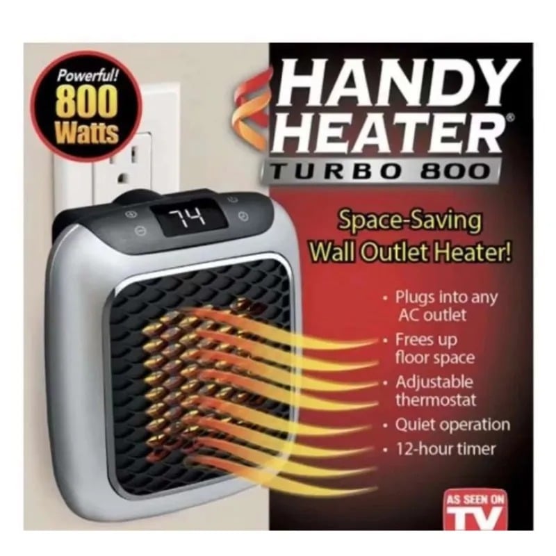 Skorter | 800W Mini Portable Electric Heater – Efficient Ceramic Heater for Quick Home Warmth