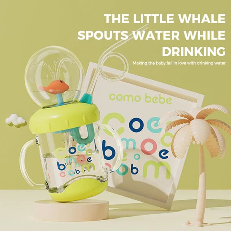 Skorter | BABY DRINKING CUP WITH WHALE SQUIRT