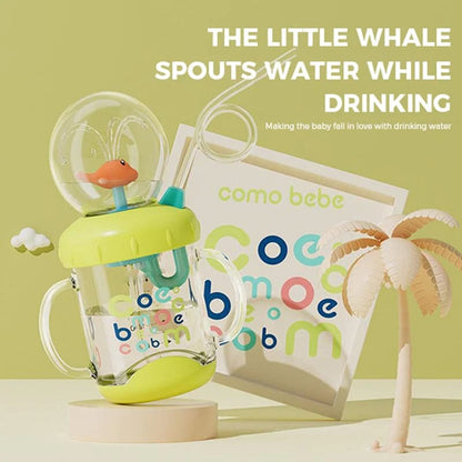 Skorter | BABY DRINKING CUP WITH WHALE SQUIRT
