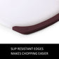 Skørter | Farberware Plastic Cutting Board with Non-Slip and Juice Grooves, 3-Piece, Maroon