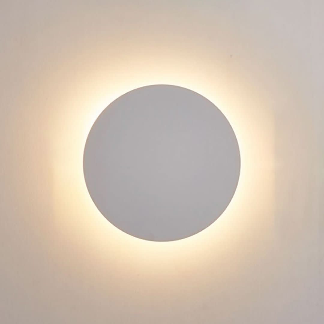 Skorter | Glowaura - Modern Round Wall Lamp