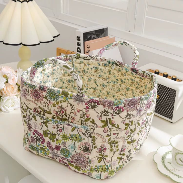 Skorter | Boho Fabric Storage Basket