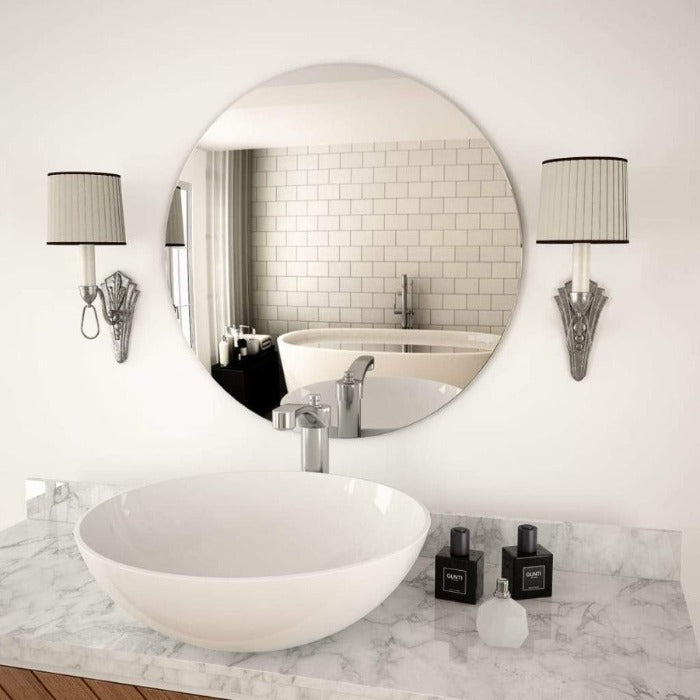 Skørter | Frameless mirror Round 11.8" Glass
