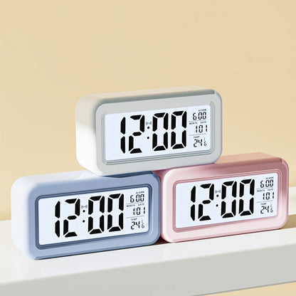 Skorter | Digital Alarm Clock with LCD Screen - Date and Temperature Display