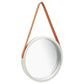Skørter | Wall mirror with strap 15.7" White
