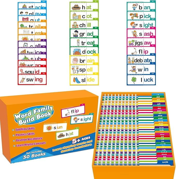 Skorter | 30 Read and Rhyme Flip Books