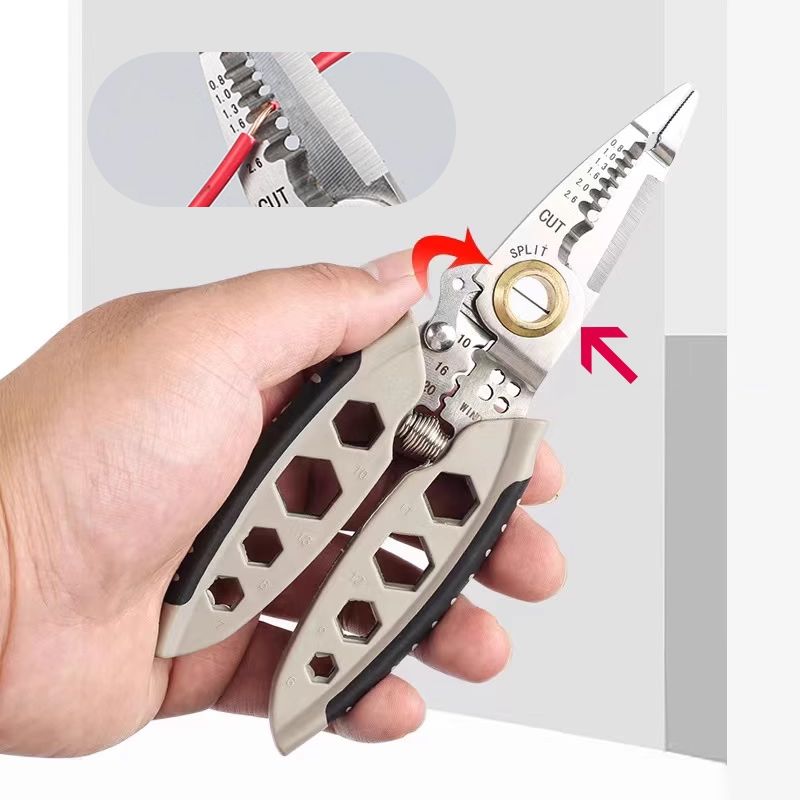 Skorter | 7-inch Multipurpose Wire Stripper - Professional Tool Gift