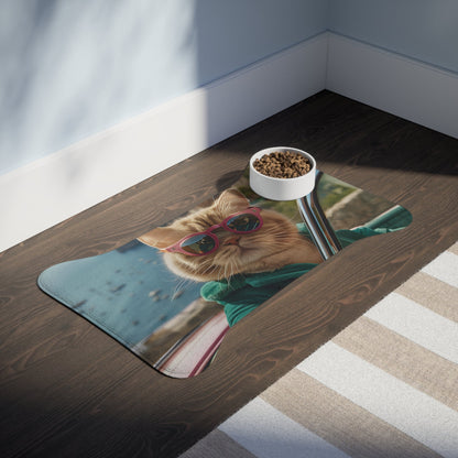 Skorter | in Sunglasses Pet Feeding Mats - 3 Sizes