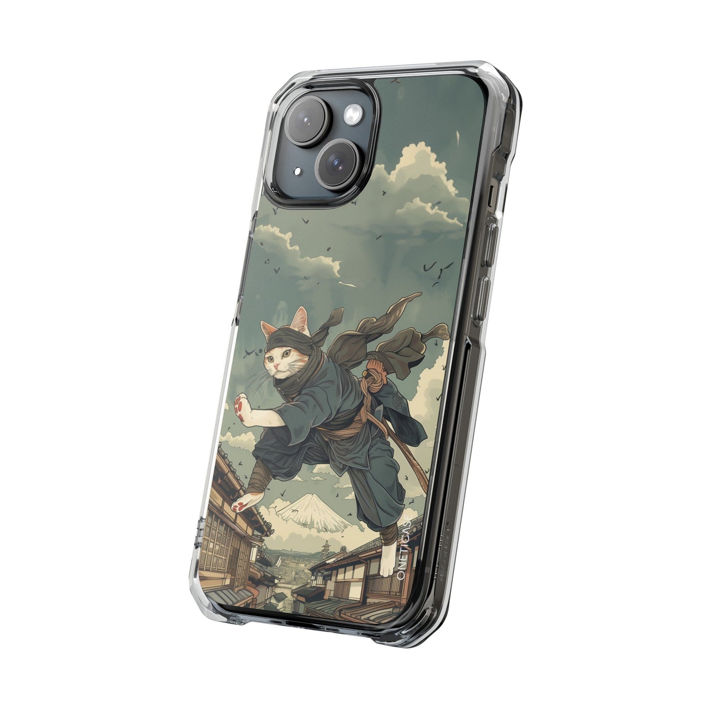 Skorter | Feline Stealth Magnetic Clear Case for iPhone Series