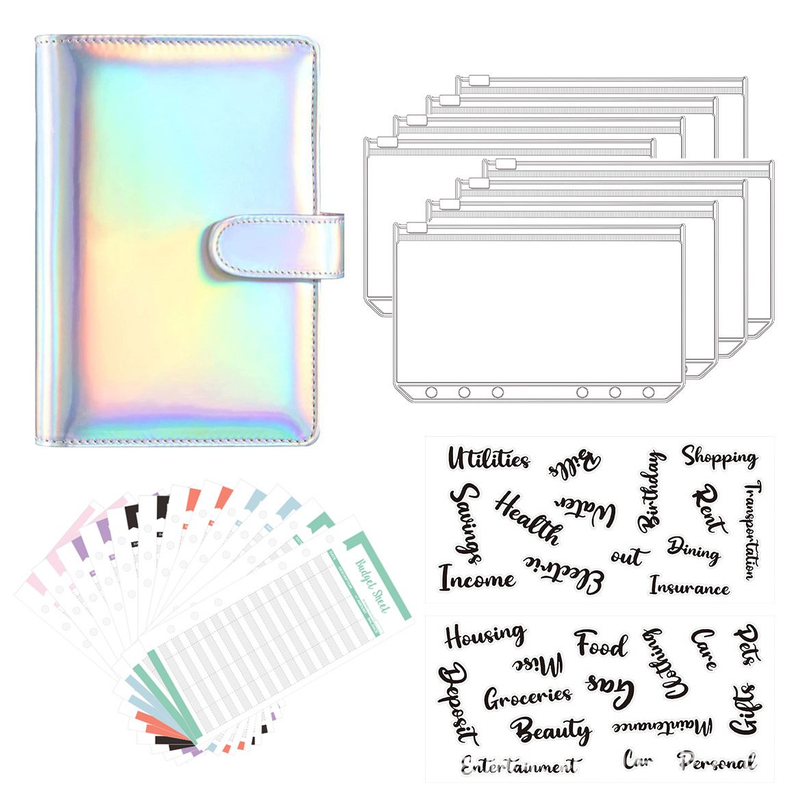 Skorter | Budget Binder Book With Cash Envelopes