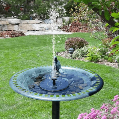 Skorter | Solar Bird Bath Fountain – Relaxing Garden Water Feature with Soothing Sounds