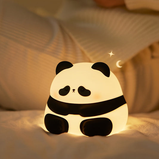 Skorter | PandaGlow - Cute Large Panda LED Night Light with Touch Control and Rechargeable Battery