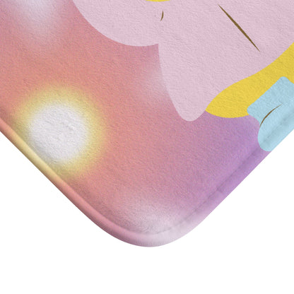 Skorter | Baby Duck in Raincoat Bath Mat