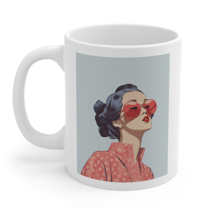 Skorter | Chic Sakura Shades Mug