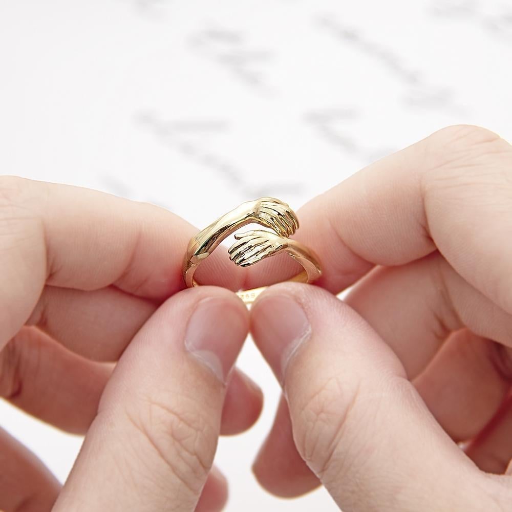 Skorter | 2022 New Couple Hug Ring Romantic Gift - For Friends Mother Sister Girlfriend