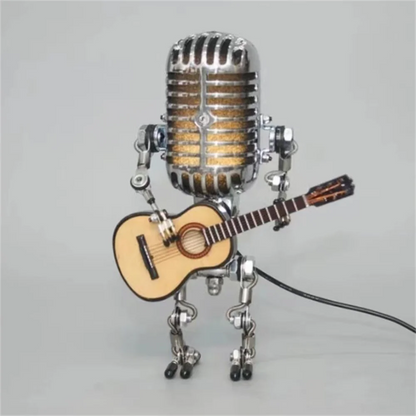 Skorter | Dimmable Robot Table Lamp with Guitar Design