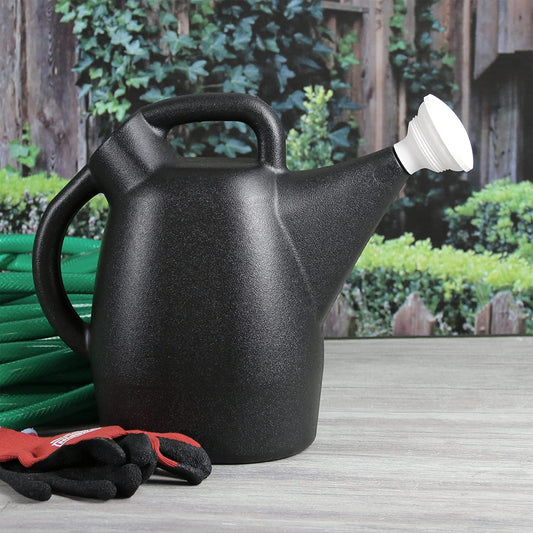 Skorter | 2-gallon Tru-Stream outdoor and indoor 100% recycled plastic watering can, detachable nozzle