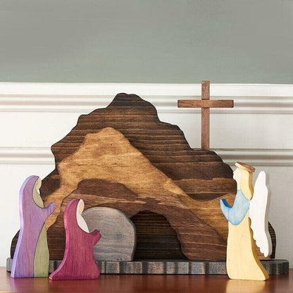 Skorter | Easter Scene Wooden Decoration