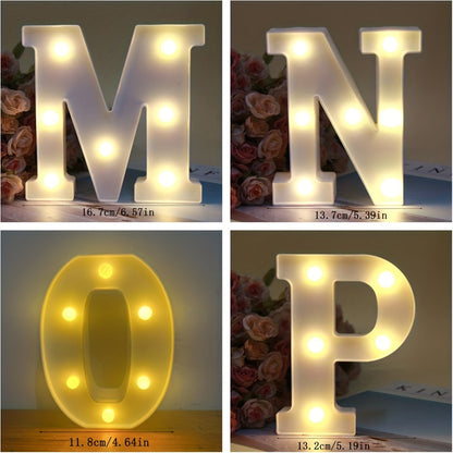 Skorter | AlphaGlow - LED Decorative Letter Light with Battery Operation