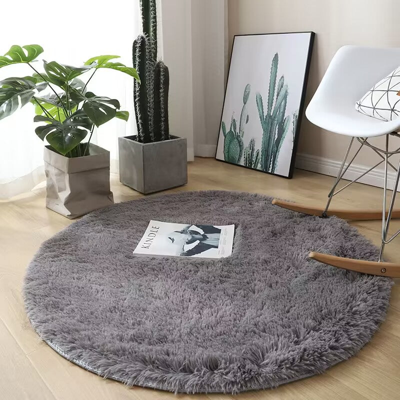 Skorter | Cozy soft round rug