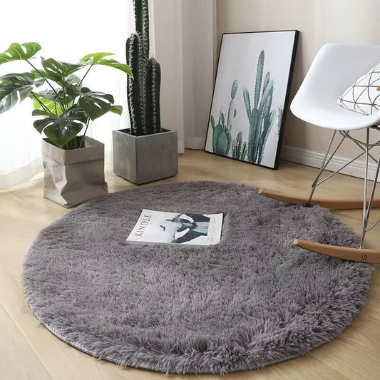 Skorter | Cozy soft round rug
