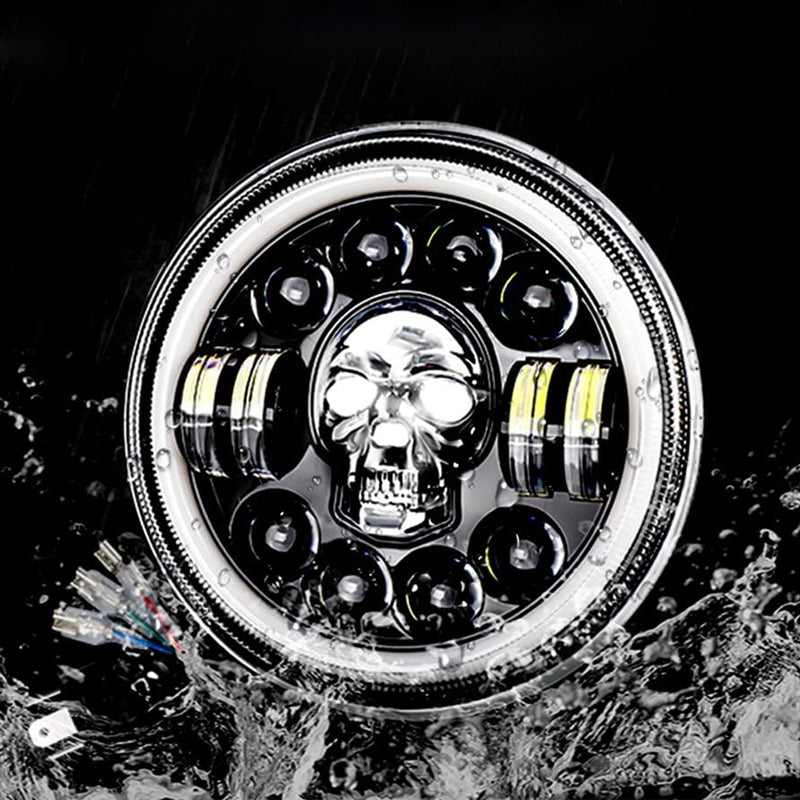 Skorter | 7 Inch Skull LED Headlight