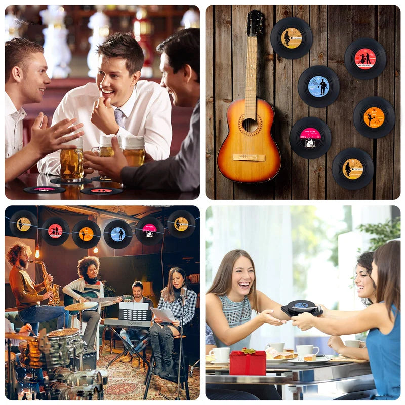 Skorter | Coaster with Vintage Player Holder