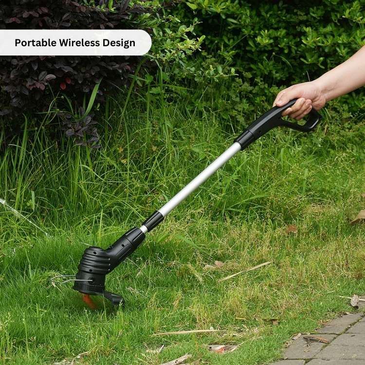 Skorter | Cordless Grass Trimmer with High-Power Battery - Lightweight Lawn Edger for Easy Yard Maintenance