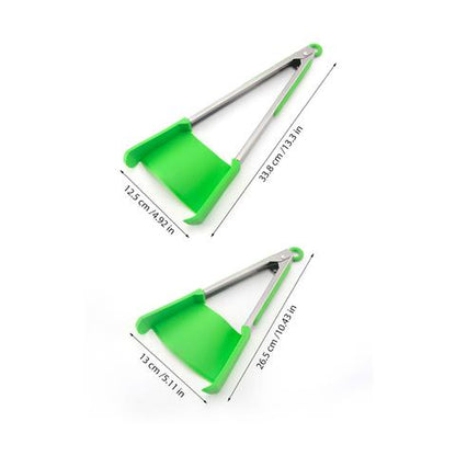 Skorter | 2 in 1 kitchen spatula and tongs