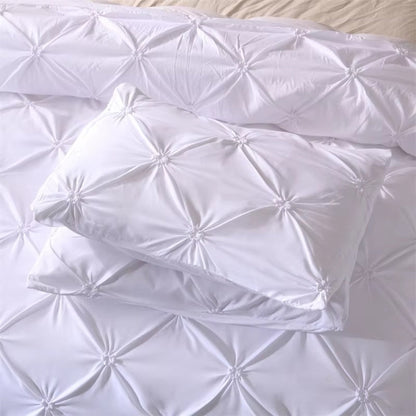 Skorter | Airweave Pintuck | 3pcs Duvet Cover Set