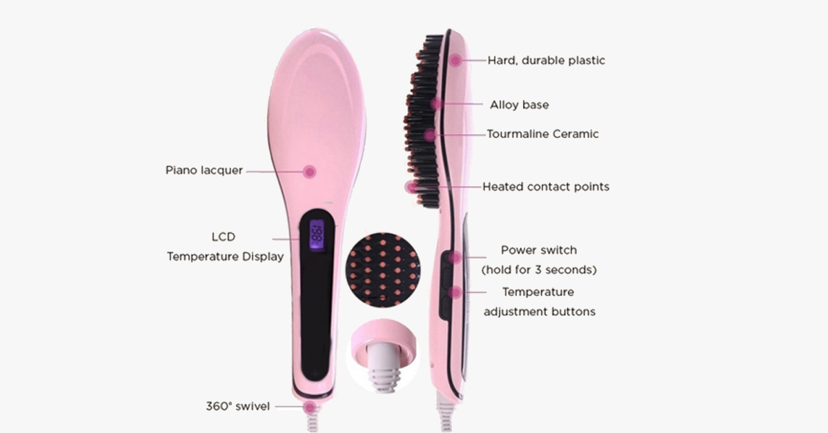 Skorter | Ceramic Hair Straightening Brush