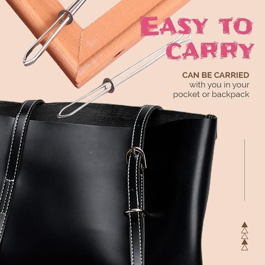 skorter | 2pc DIY Rope Guide Forward Device Tool Elastic Silver Clip Needle Sewing Utility