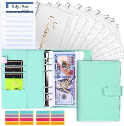 Skorter | Budget binder with cash envelope system and credit card slots