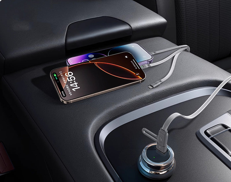 Skorter | 3-in-1 Data Cable - 100W Multi-Functional Charging and Data Cable