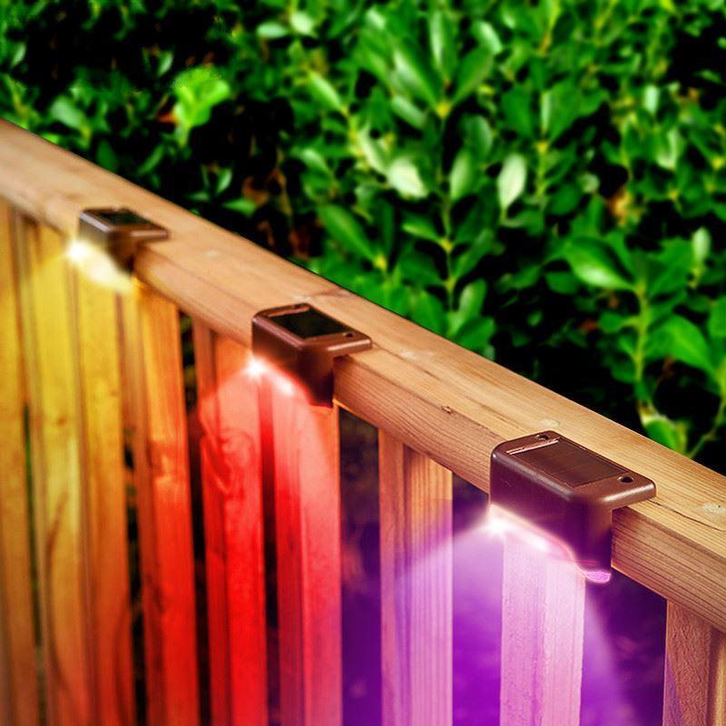 Skorter | Waterproof Stair Solar Lights for Outdoors (4 pieces)