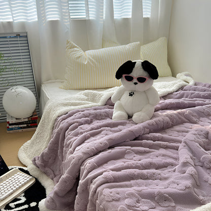 Skorter | Cloud Flower Snuggle Blanket