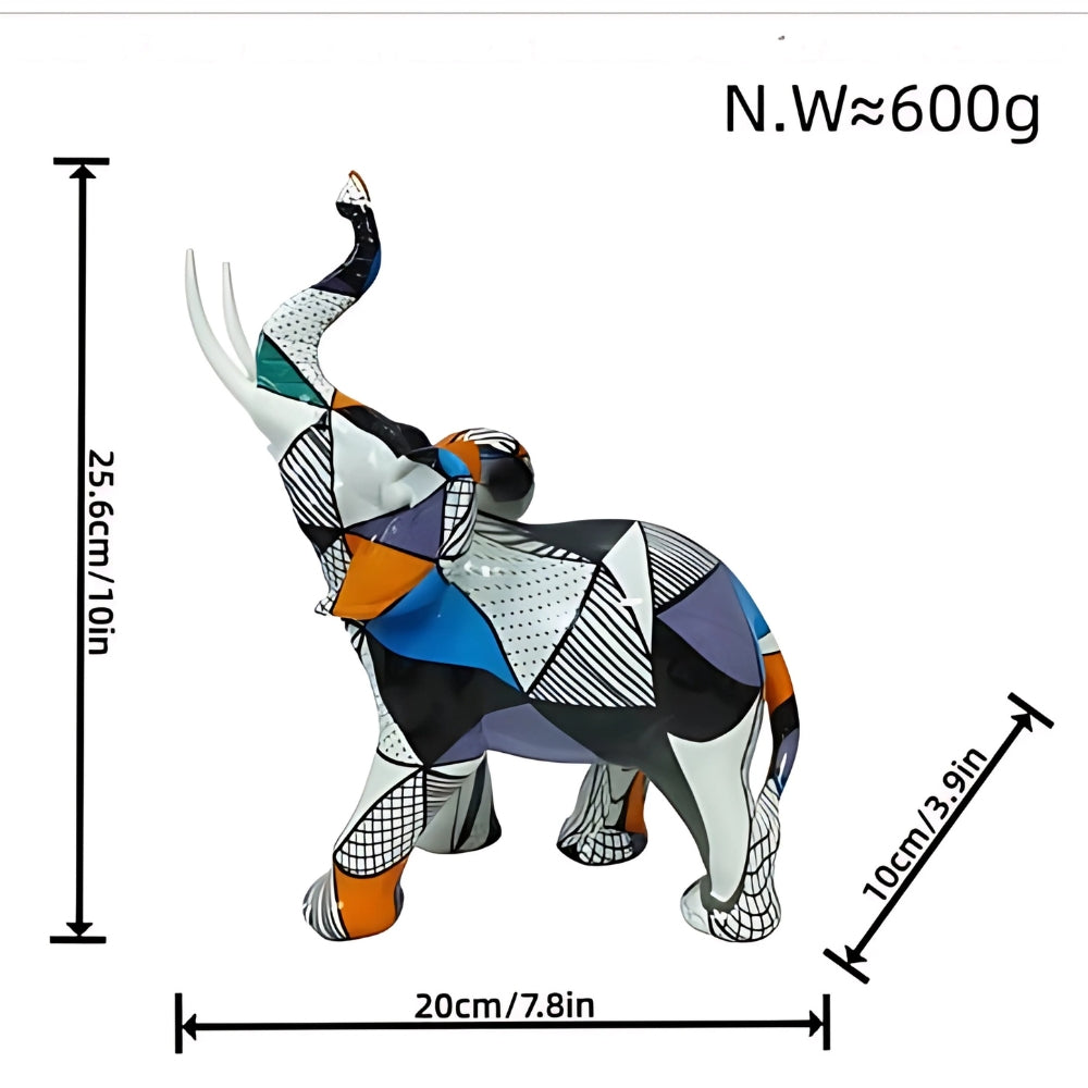 Skorter | Luxury Abstract Elephant Figurine