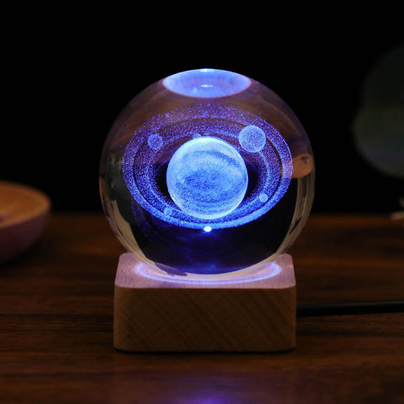 Skorter | Galaxy Crystal Ball Night Light Decorative Lamp