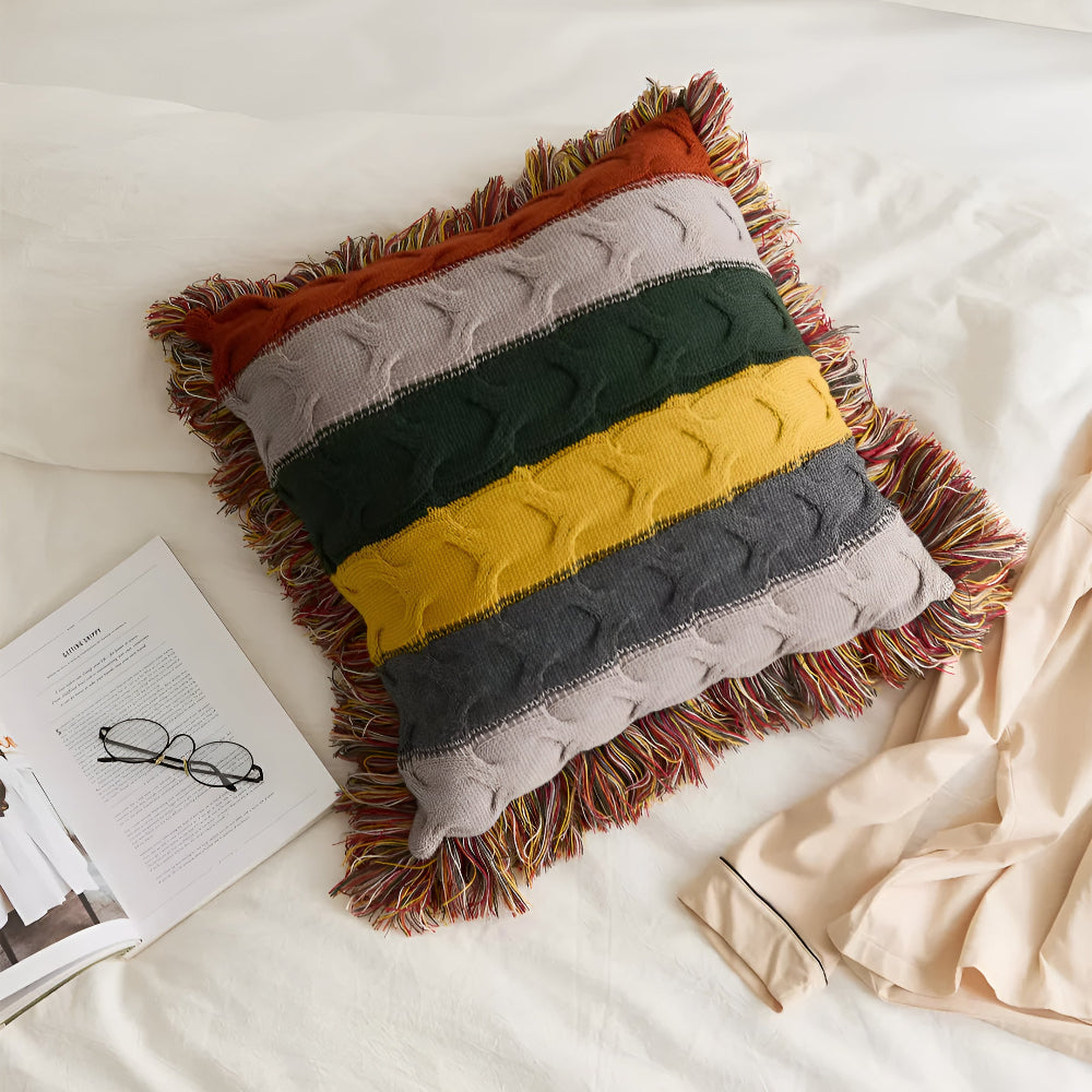 Skorter | Colorful Radiance Knit Cushion